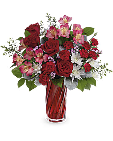 Teleflora's Swirling Splendor Bouquet